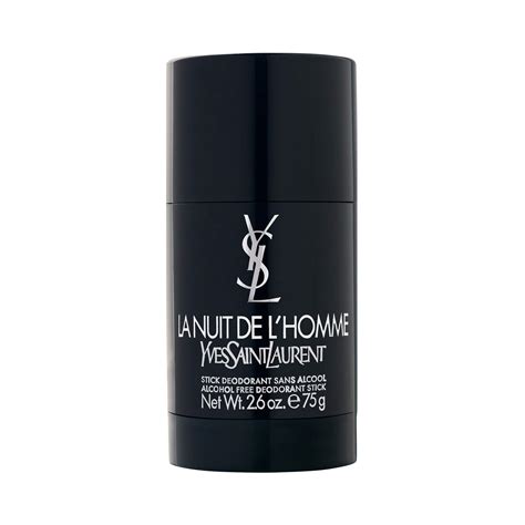 deodorant stick yves saint laurent la nuit de l& 39|L’Homme Stick Déodorant Sans Alcool .